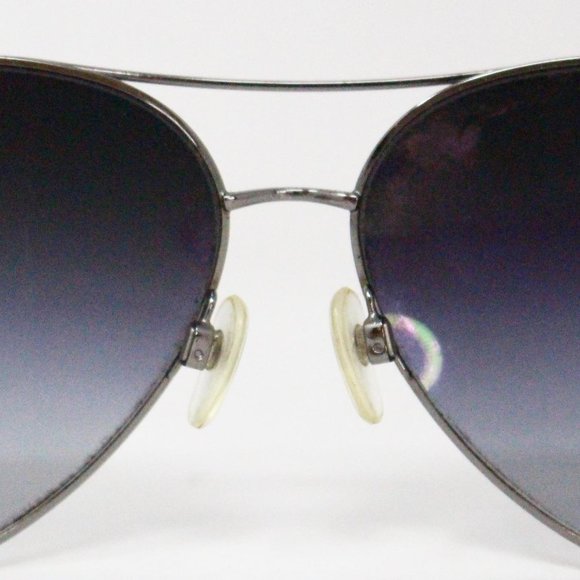 CHANEL #35401 Black Aviator Sunglasses
